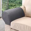 2Pcs Elastic Stretch Jacquard Sofa Arm Covers Dust-Proof Armchair Slipcovers  Chairs