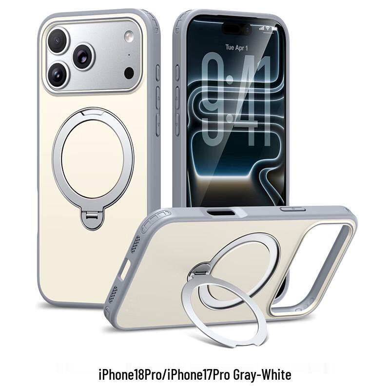 CAXITON 360 Rotating Magnetic Stand Phone Case