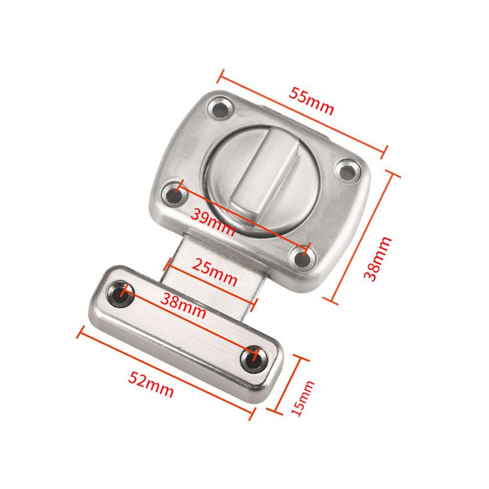 Bezpečnostní zámek posuvný na dveře s otočným šroubem, zámek pro otočné dveře ze slitiny zinku, bezpečnostní západky pro dveře, okna, skříně