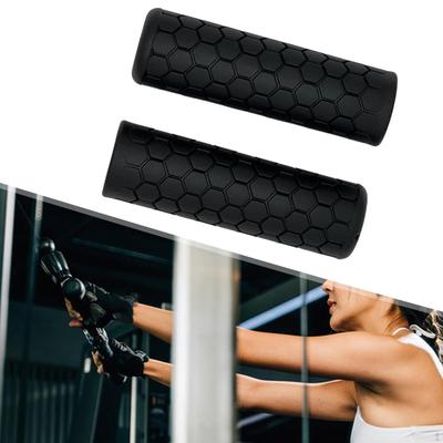 2Pcs Fitness Resistance Band Handle Grips Workout Accessories Replacement Heavy Duty Gym Attachments