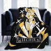 Lucifer Morningstar Hazbin Hotel Fleece Winter Blanket Breathable Lightweight Thin Throw For Home Outdoor