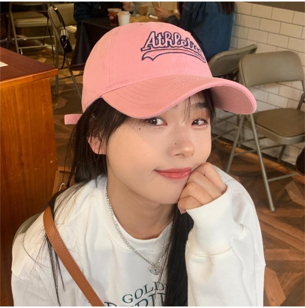 

Washed Look Summerready Baseball Cap For Women With Breathable Fabric Cotton Pink