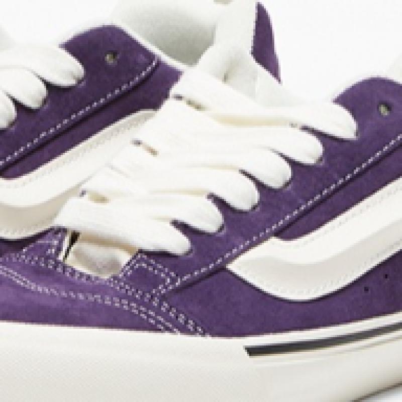 Barnes New School   Pig Suede Dark Purple Vn000cs0drv1