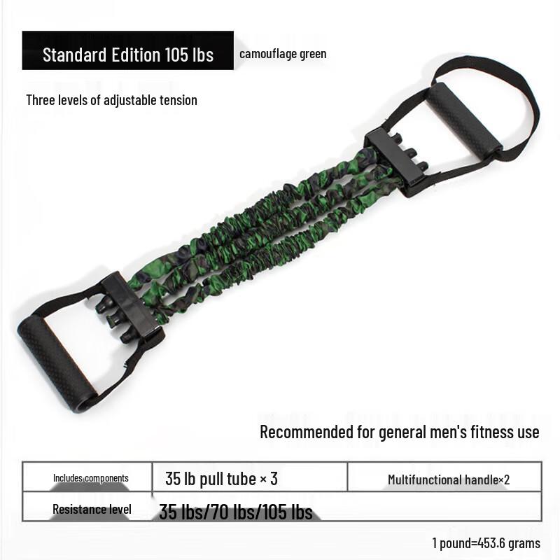 Adjustable Resistance Band Chest Expander