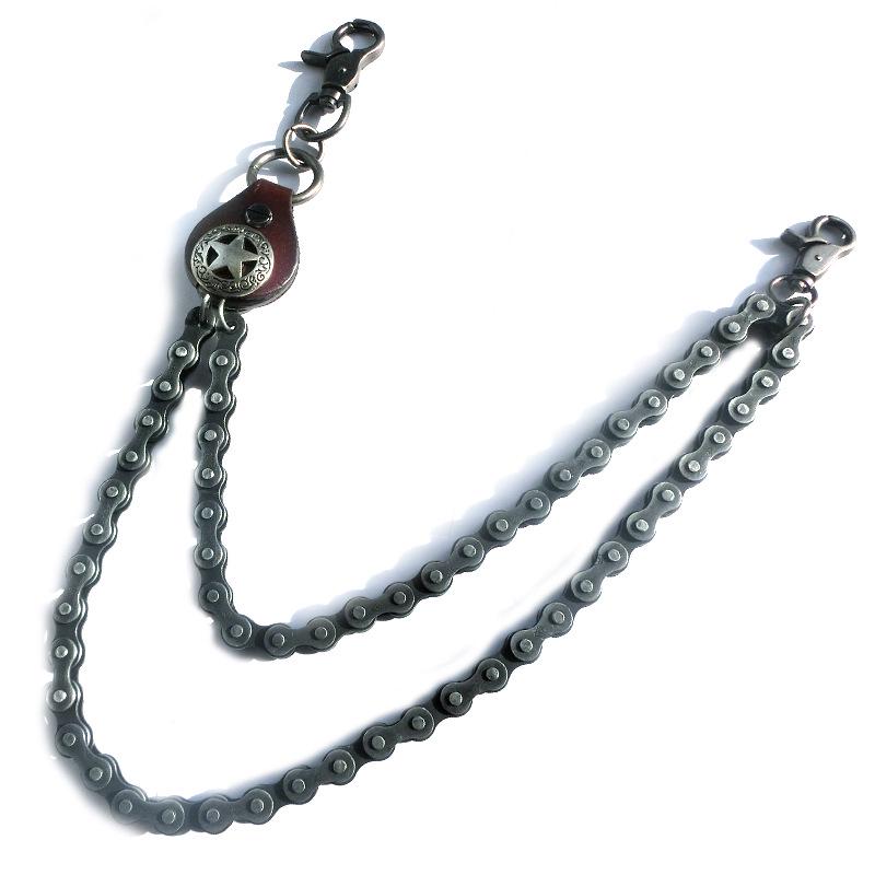 Trendy Hip Hop Star Shield Bicycle Waist Chain Pendant KL20
