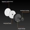 Suction Cup Hook Removable Water Resistant Wall Hook Reusable Rust Proof Hook for Towels Bathrobes Kitchen Glass Mirror
