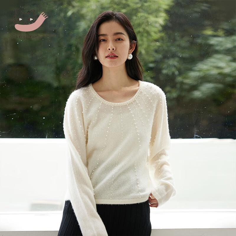 

Женский свитер из кашемировой смеси Sinuofude L