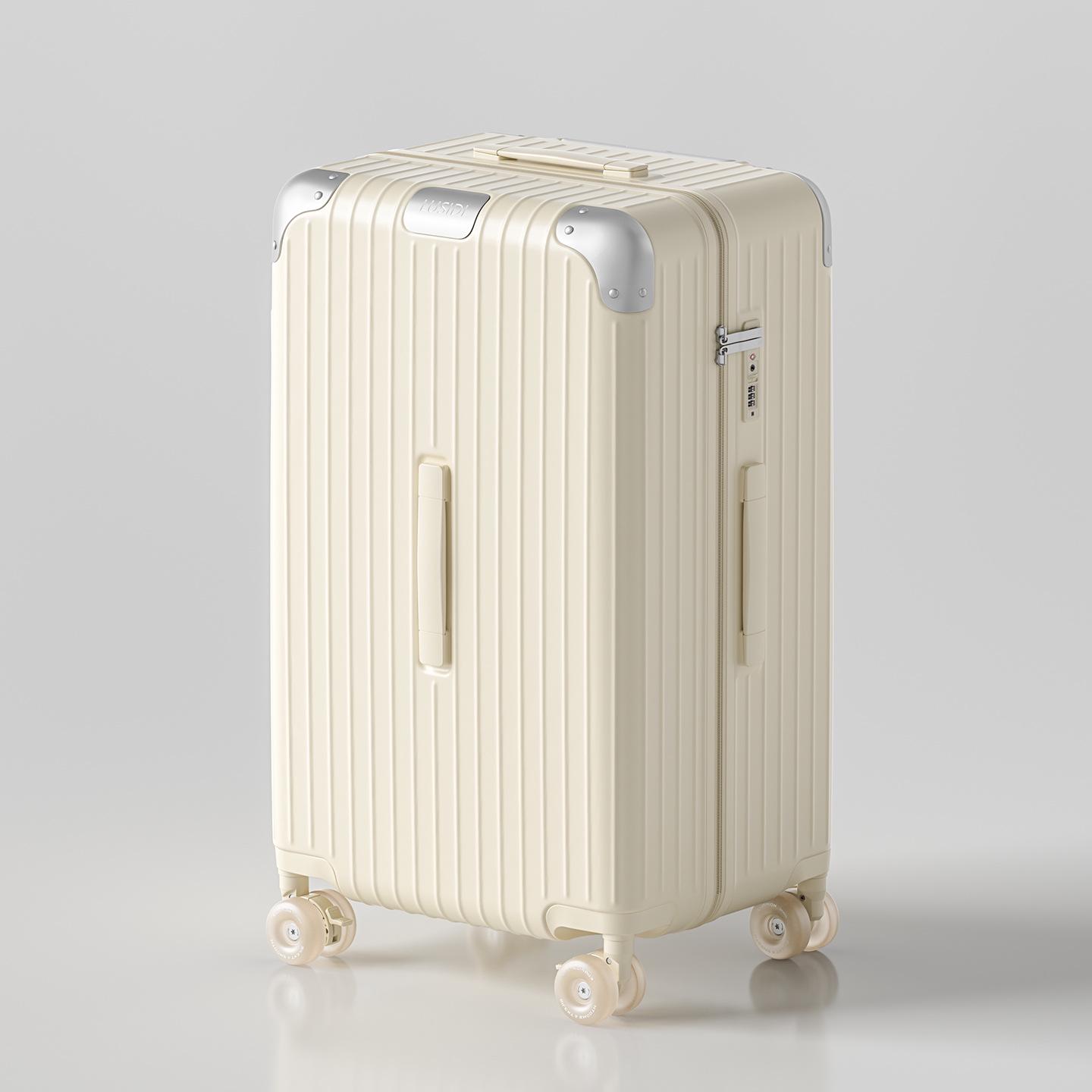 24-Inch Large Capacity Plastic Frame Suitcase