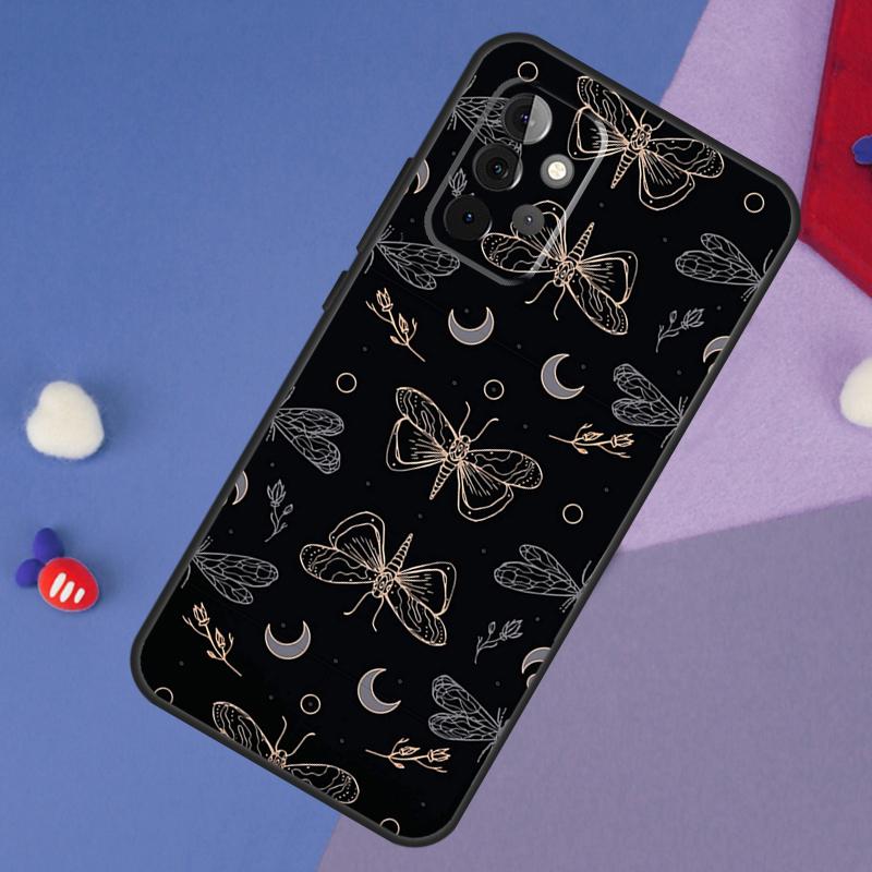 Skull Gothic Creepy Pastel Goth Case For Samsung Galaxy A15 A54 A34 A14 A13 A53 A16 A26 A36 A56 A12 A22 A32 A52 A06 A35 A55