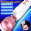 USB Charging Vibration AV Bar Nipplel Clip Massager G-spotl Masturbation Power Surges Sex Add Toy