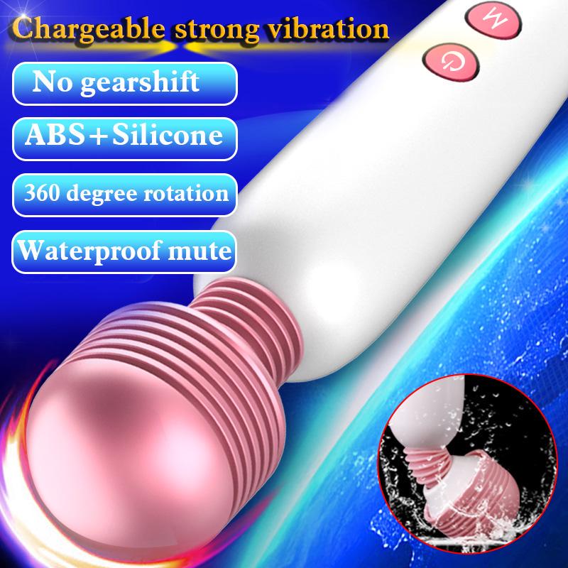 USB Charging Vibration AV Bar Nipplel Clip Massager G-spotl Masturbation Power Surges Sex Add Toy