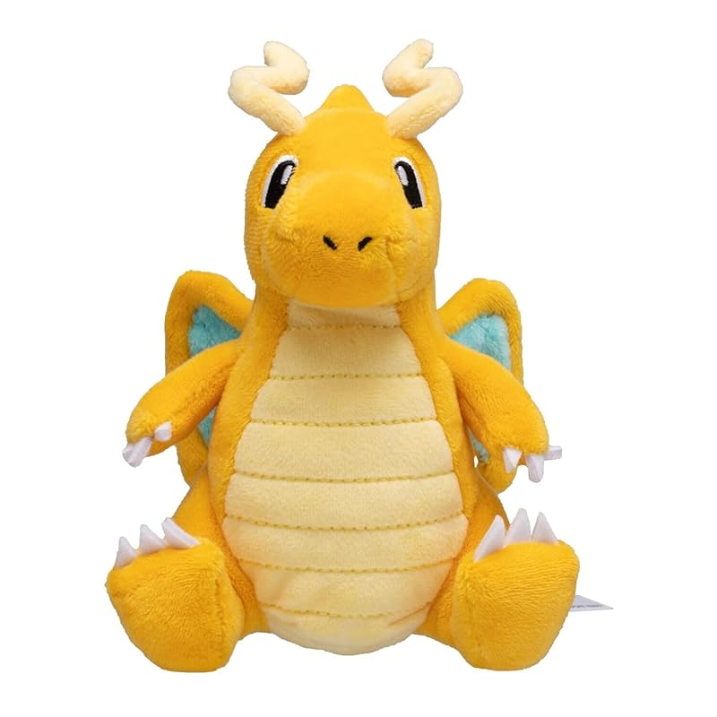 Pokémon Center Original Plush Toy: Pokémon fit Dragonite 14 x 12 x 9 cm (H x W x D)