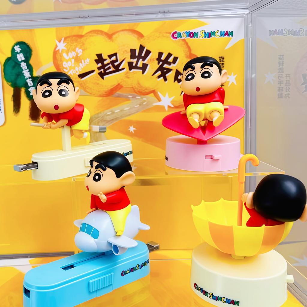 Crayon Shinchan Collectible Figurine Car Air Freshener Desk Ornament Trendy Toy Gift Solar Aromatherapy For Car