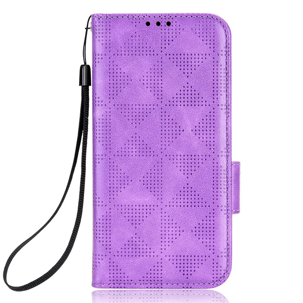 

Compatible Leather Case for Realme GT2Pro, OPPO Reno15Pro, and Find X9 Realme 10 Pro+ фиолетовый