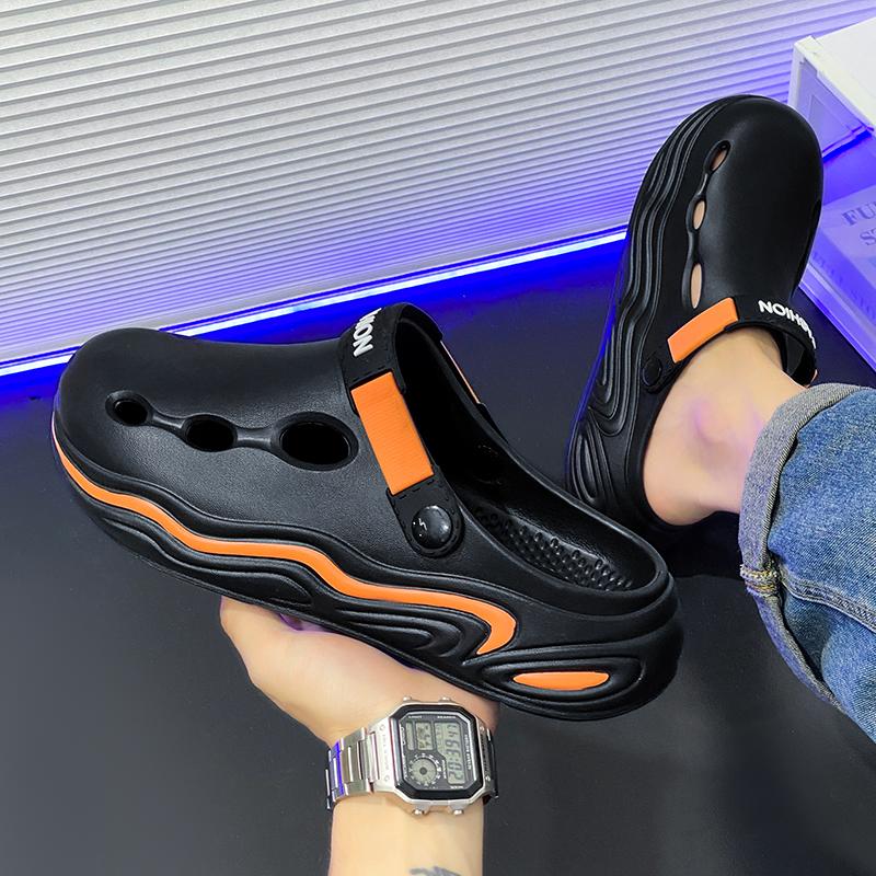 Men's Sandals Slippers for Men Flat Sandals Shoes for Men Thick Bottom Wear-resistant Soft and Comfortable Non-Slip Unisex New