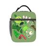 Custom Plants Gaming Zombies Portable Boxes Unisex Leakproof Video Game Cooler Thermal Food Insulated Lunch Bag Office Work