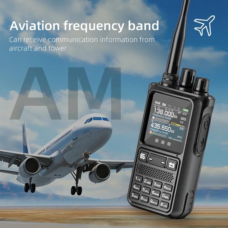 UV110D Walkie Talkie 1 Pieces Long Range Portable Handheld Talkie-walkie Blue-tooth Phone APP Programming Two Way Radio