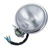 Motorcycle Headlight High Brightness Waterproofing Thickened Metal Shell Retro Motorcycle Front Lamp Electroplated and