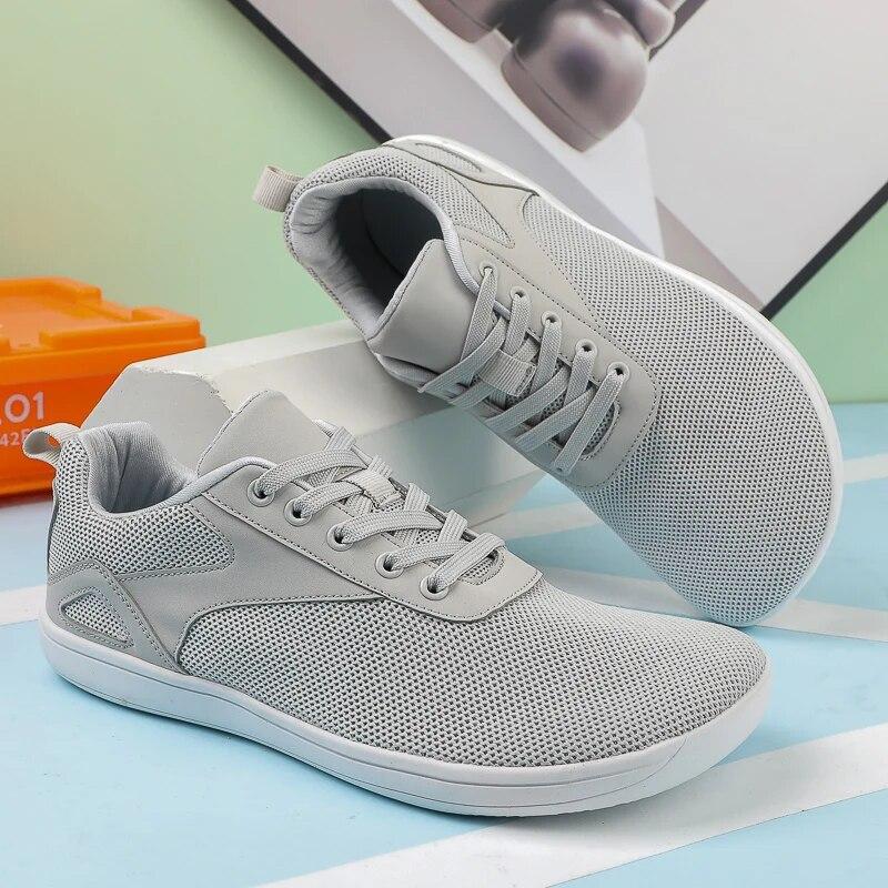 Buty Minimalistyczne Barefoot Damskie Męskie Szeroki Nosek Oddychające Treningowe Buty Sportowe Lekkie Outdoorowe Sneakersy do Chodzenia Podeszwa Zero Drop Duży Rozmiar 47