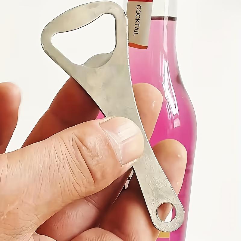 7 Pcs Metal Beer Bottle Openers Wall Mount Fixed Bottle Opener Simple Easy To Use Essential Household Bar Accessories for H