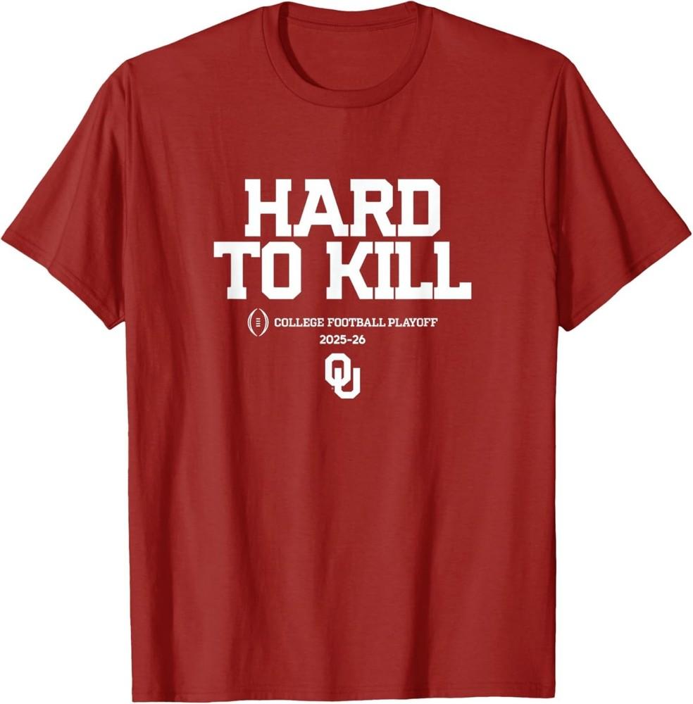 Oklahoma Sooners College Football Playoff Text Slogan 2025 TShirt Unisex T-Shirt S
