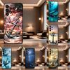 Malerei Kunst Anker für Samsung Galaxy A73,31,8,9,52,J7,22,Note,72,41,71,53,32,Weiche Schwarze Silikon Hülle