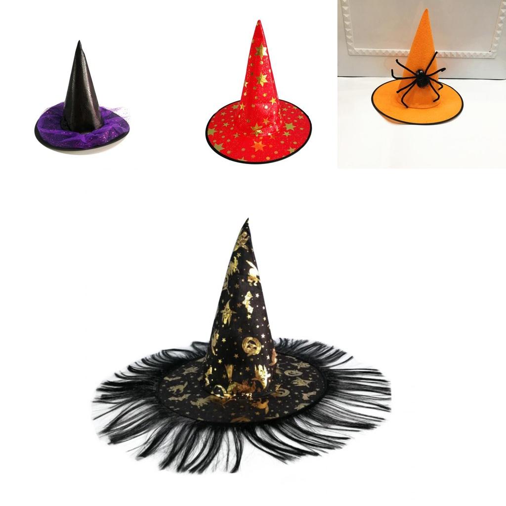 Halloween Hat Costume For Children And Adults Witch Hat For Dress-up Party Supplies