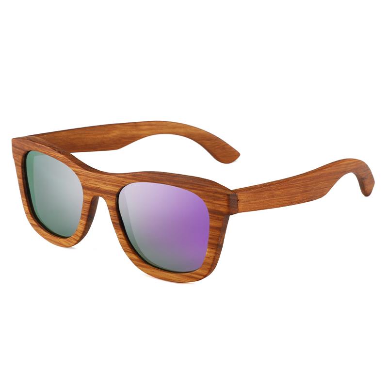 Retro Square Wooden Sunglasses UV400 Vintage Fashion for Women Men Luxury Brand Sun Glasses Outdoor Shade Driving