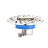 J-Type Brass Floor with Large Mesh for Bathroom - Odor Blocking Sewer