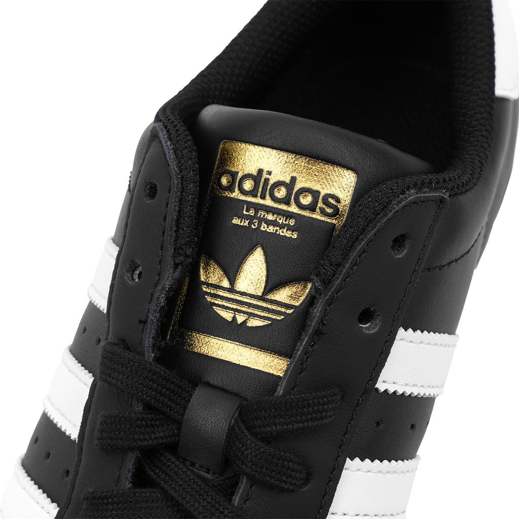 adidas Superstar Core Black White Unisex Sneakers Footwear-White EG4959