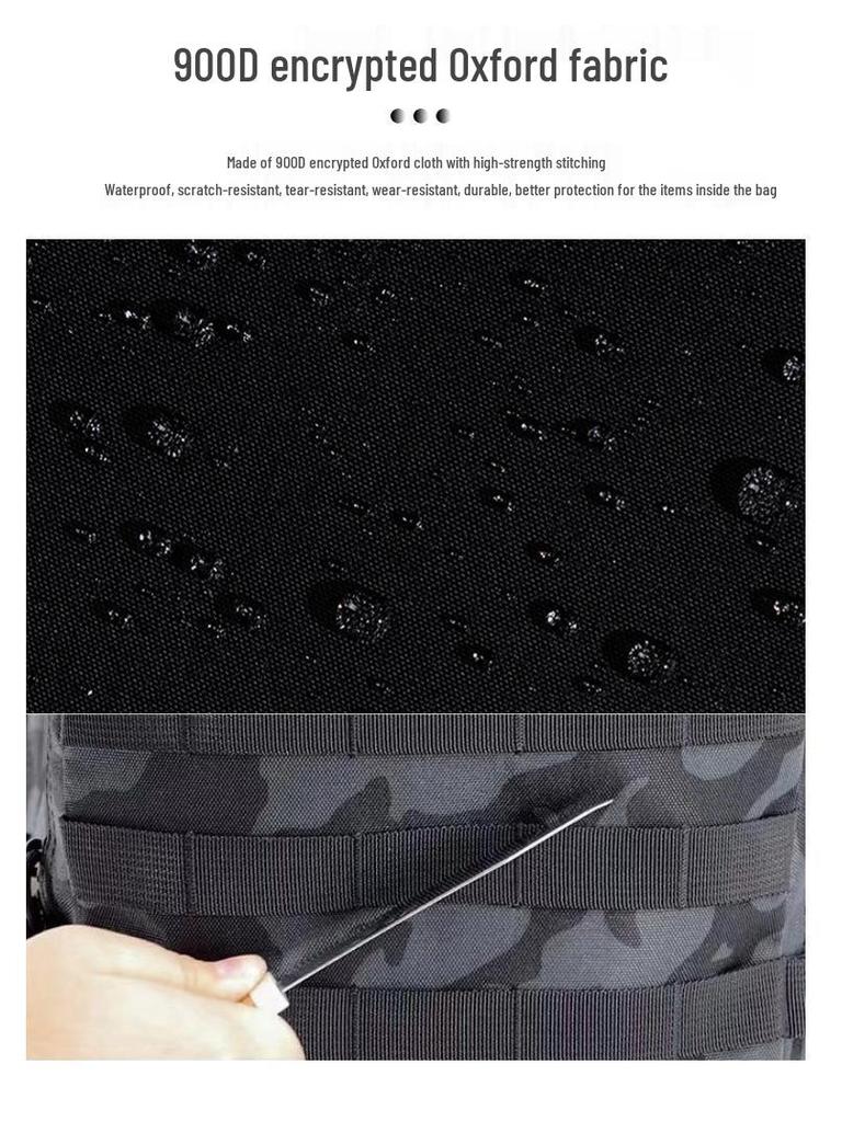 Taktischer 3P Rucksack mit großer Kapazität für Outdoor, Militär, Bergsteigen, Radfahren, Sport und Camping