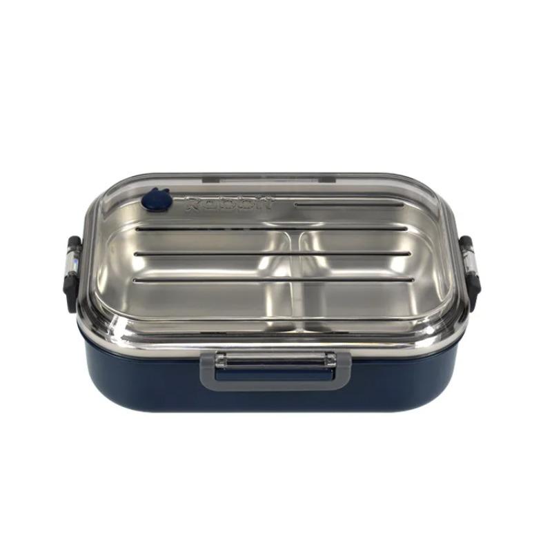 Stainless Steel Insulated Lunch Box Student School Lunch Box Tableware Bento Food Container Storage Breakfast Boxes Plastic Drop