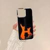 O-Orange Guitar Amp Phone Case For IPhone 17 Air 16 15 14 13 12 11 Pro Pro Max Plus Transparent Soft Cover