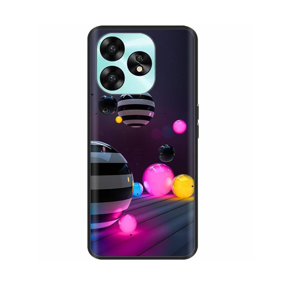 Für Umidigi A15 A15C Hülle Niedliche Blume Maus Stoßfest Silikon Weiche Rückseite für Umidigi A15C NFC A 15 Handy Schutz Hüllen