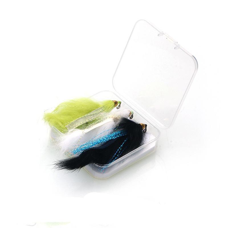 

Emphasize the flying fish, rabbit tail, tow hook, flying fish and steel head fishing bait