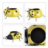 Metal Ladybug Flower Planter Insect Design Flower Pot for Indoor or Outdoor Decoration