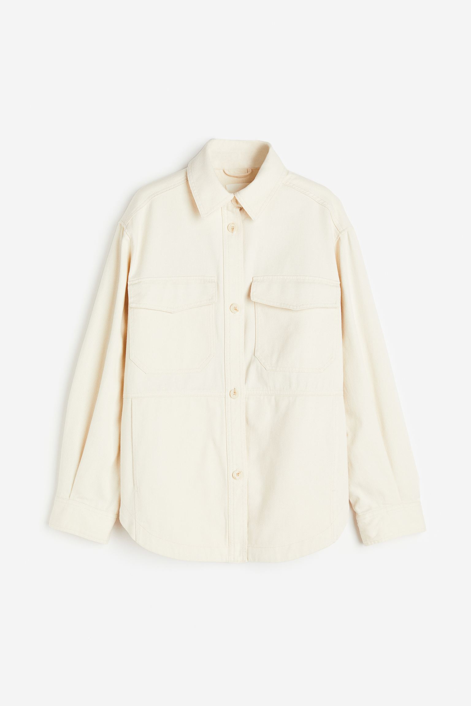 

Twill shacket