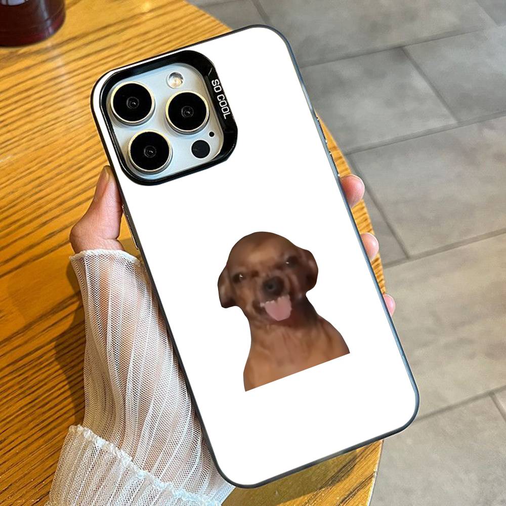 

The Memes Of Chihuahua Phone Case For iPhone 16 17 15 14 12 13 Pro Max Black Color Shockproof Cover iPhone17PRO