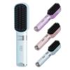 Cordless Hair Straightener Brush 4 Temperature Modes Adjustable LED Display Fast Heating Portable Travel Electric Hot Brush Curly Hair Styling