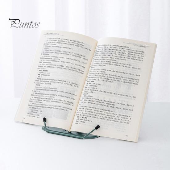 Kovový stojan na knihy pro čtení, nastavitelný držák na knihy s klipy na stránky, držák na dokumenty na stůl, psací stojan na recepty, učebnice, tablet, hudební knihu