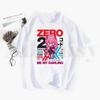 Zero TWO Darling In The Franxx Anime 02 Harajuku Tričko Hip Hop Dívčí Top Trička Harajuku Trička Pánská Móda Letní Trička