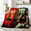 Christmas Gift Halloween Themed Cola Beverage Coca Cola Blanket Soft Home Furnishing Nap Decoration Four Seasons Warm Sherpa Blanket U24