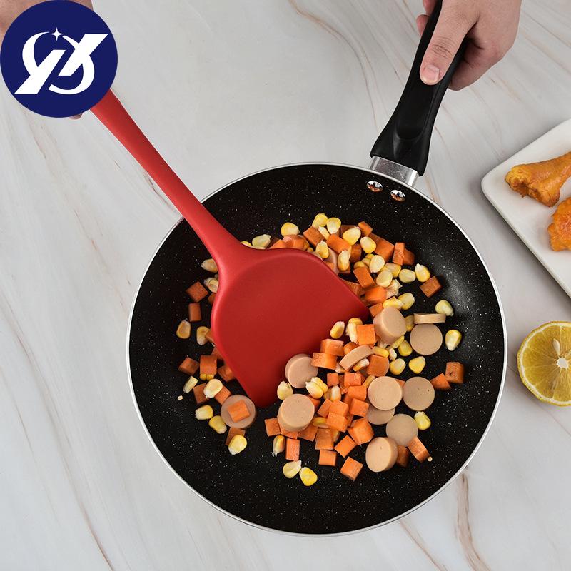 Kökssilikonspatel, hushållssilikonspatel, non-stick silikonspatel, silikonköksspatel