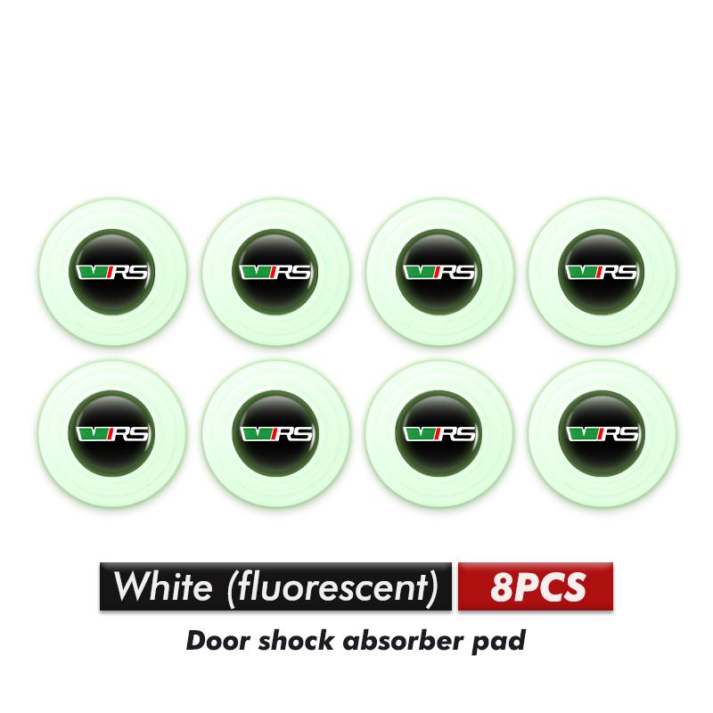 4Pcs Car Door Shock Absorber Spacer Anti-collision Protection For Skoda Octavia 2 3 Rapid Kodiaq Karoq Fabia Kamiq Superb MK3