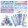 12/24 Stück Meerjungfrau-Klatscharmbänder Kinder Mädchen Kleine Meerjungfrau Geburtstagsparty Mitgebsel Geschenk für Gäste Klassenzimmerpreis Goodie Bag Füllung