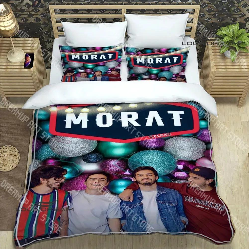 Morat Pop Band Printed Bedding Sets Exquisite Bed Supplies Set Duvet Cover Bed Comforter Set Bedding Set Luxury Birthday Gift