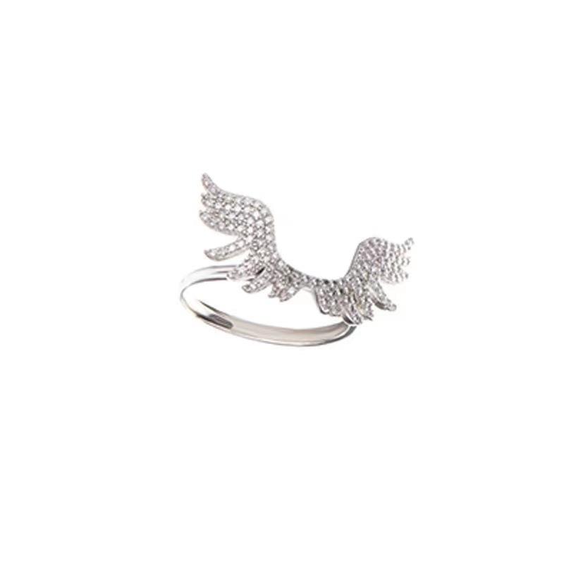 

Новий Гарячий Продаж Кулон-Підвіска Крило Ангела-Охоронця Титанова Сталь Намисто Кільце Сережки Набір Ювелірних Виробів