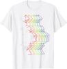 Unisex Original Design Dice Light Prism Roleplaying Graphic Tshirt Customizable Casual Gift Short Sleeve Streetwear Top