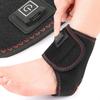 USB Electric Heating Foot Ankle Wrap Heated Ankle Brace Compression Heating Foot Pad Adjustable J5G1