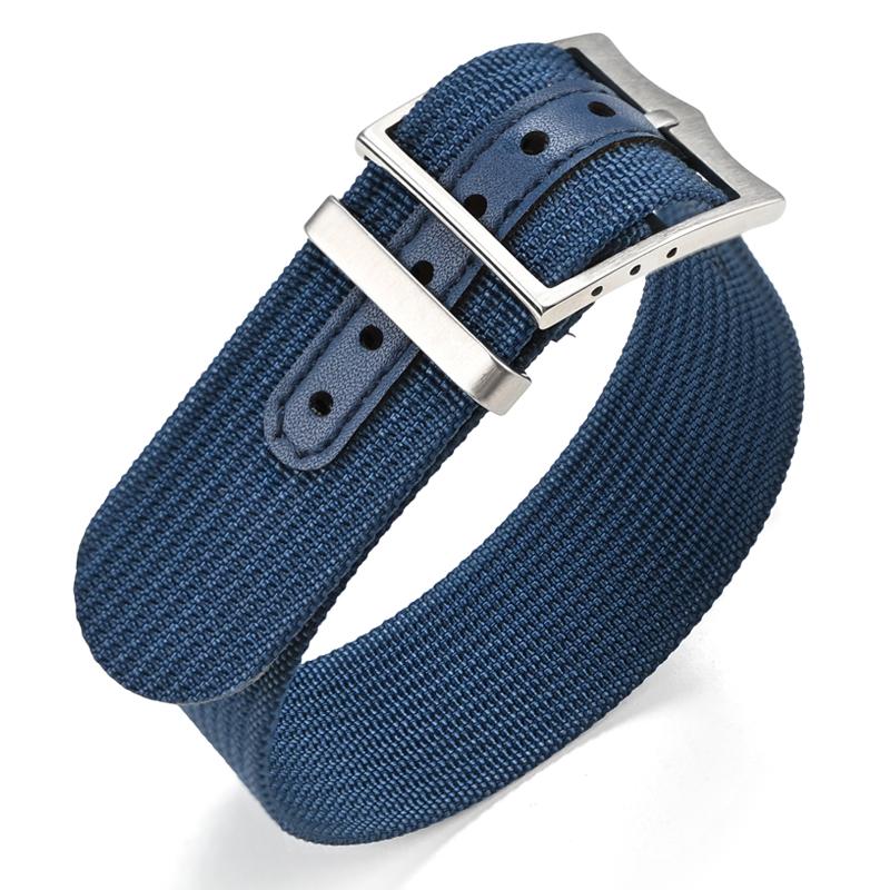 Nylon Strap 20mm 22mm Thick Premium Ballistic Nylon Strap for Men and Women Washable Bracelet Bracelet Watch Accessori
